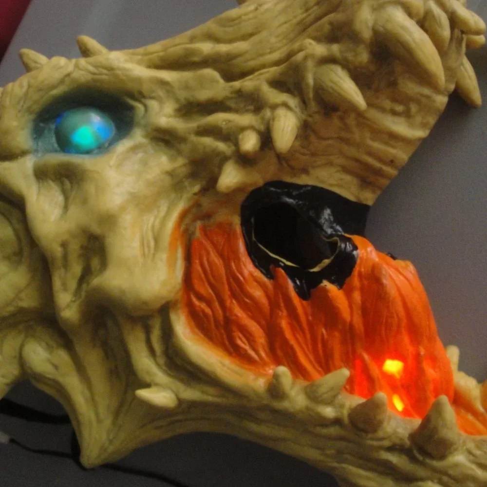 Hyde & Eek! Skeletal Dragon Costume that lights up and has sound Unisex …